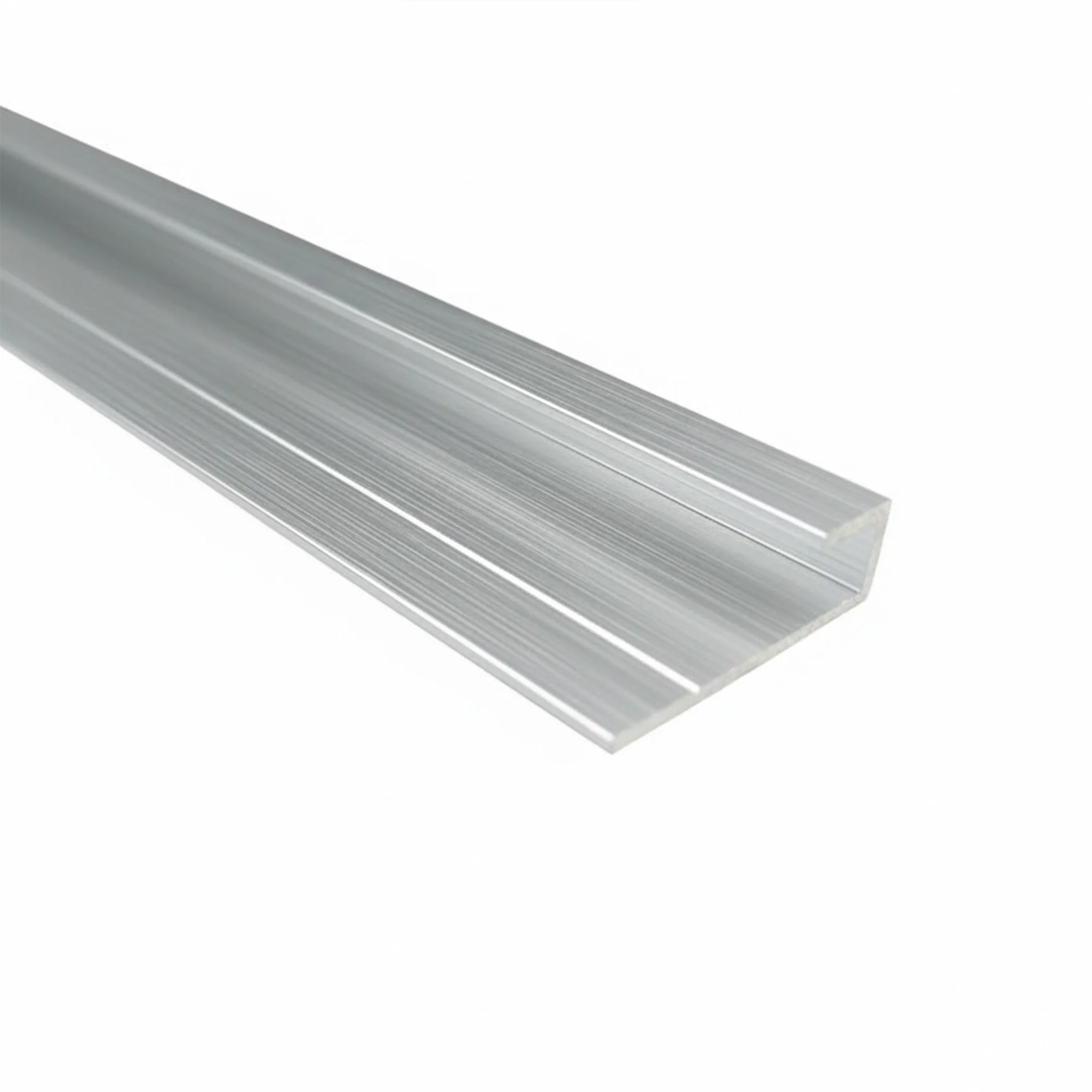 Silver - 2440mm Wetwall Wall Panelling End Cap