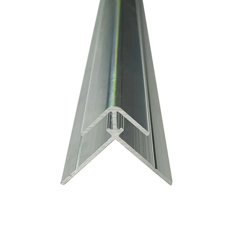 Polished Silver - 2440mm Wetwall Wall Panelling External Corner - Image 2